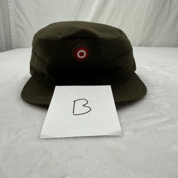Austrian Military Field Cap Hat Green Slama Wein Heereseigentom HBA 2004 (B) - Picture 1 of 11